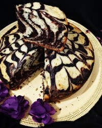 کیک زبرا (قابلمه ای)