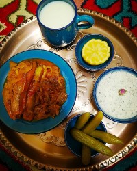 خوراک بادمجون