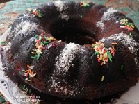 کیک شکلاتی خودم پز