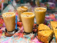 اسموتی موز و خرمالو