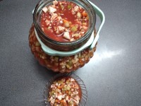 ترشی سالادی یا (ترشی گوجه)