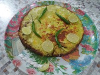 کوکو سیب زمینی با پنیر پیتزا