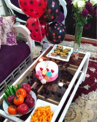 کیک یه روز خاص مصادف با صدمین عکسم