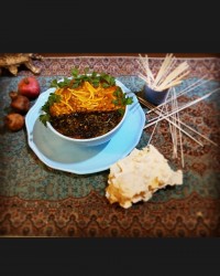 سوپ عدس ورشته