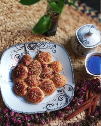 نان مغز دار شکلاتی