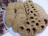 بیسکویت کنجدی باموادسالم