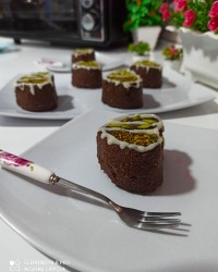 کیک یخچالی موزی