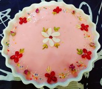 کرم بستنی انار