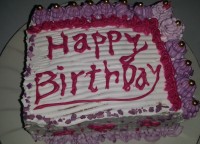 کیک وانیلی با روکش خامه