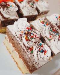 کیک تخته ای در تابه رژیمی