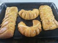 اشترودل مرغ و قارچ