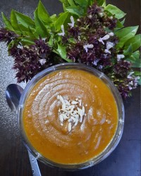 شله خرمایی ی دسر فوق مقوی