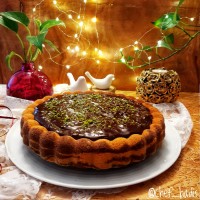 کیک دو رنگ (زبرا کیک)