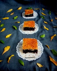 کیک ترد شکلاتی