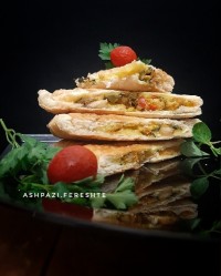 پنینی مرغ وقارچ