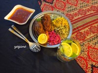 شوید پلو با ماهیچه