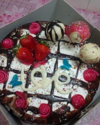 کیک تولد زنداداش عزیزم