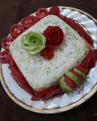 سالاد فصل قالبی