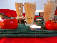 اسموتی خرمالو وسینی مزه