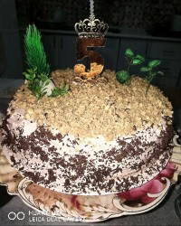 کیک تولد خودم پز?