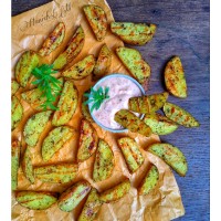 سیب زمینی کبابی در تابه رژیمی