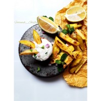 سیب زمینی کبابی در تابه رژیمی