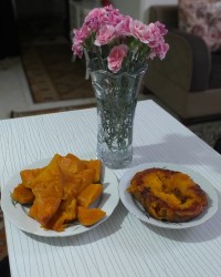 کدو پخته شب یلدا