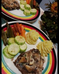 استیک راسته کبابی