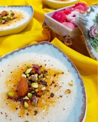 سوتلاچ کاراملی Fırında sütlaç