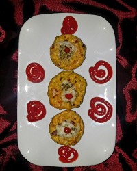 کاپ کیک سیب زمینی