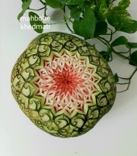 حکاکی هندوانه