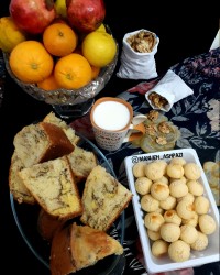 کیک زرافه ای_شیرینی زنجبیلی