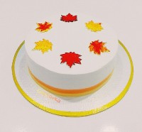 کیک تم پاییزی دلبر