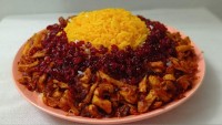 زرشک پلو مخلوط