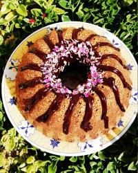 کیک چای بدون فر