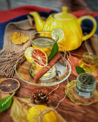 دمنوش سبز لیمویی (چربی سوز)