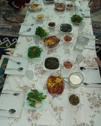 سفر ه مهمونی خونه پسرو عروس گلم جاتون سبز