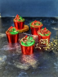 کاپ کیک یلدایی بدون فر