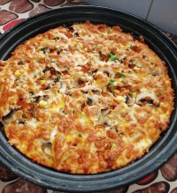 پیتزا بوقلمون