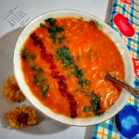 سوپ رشته و جوپرک متفاوت