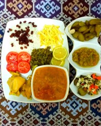 برنج و مرغ