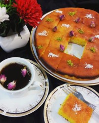 کیک باقلوا شربتی