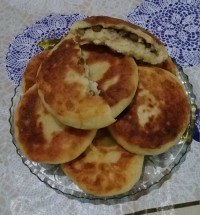 پنکیک سیب زمینی و عدس