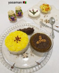 فسنجون با مرغ