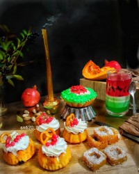 کاپ کیک ویژه یلدا