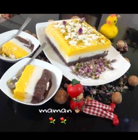 بستنی سنتی سه رنگ (لطفاً ورق بزنید)