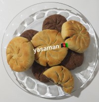 کلوچه دو رنگ