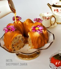 کیک خرمالو متفاوت