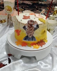 کیک باتم پاییزی