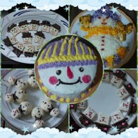 دسر آدم برفی